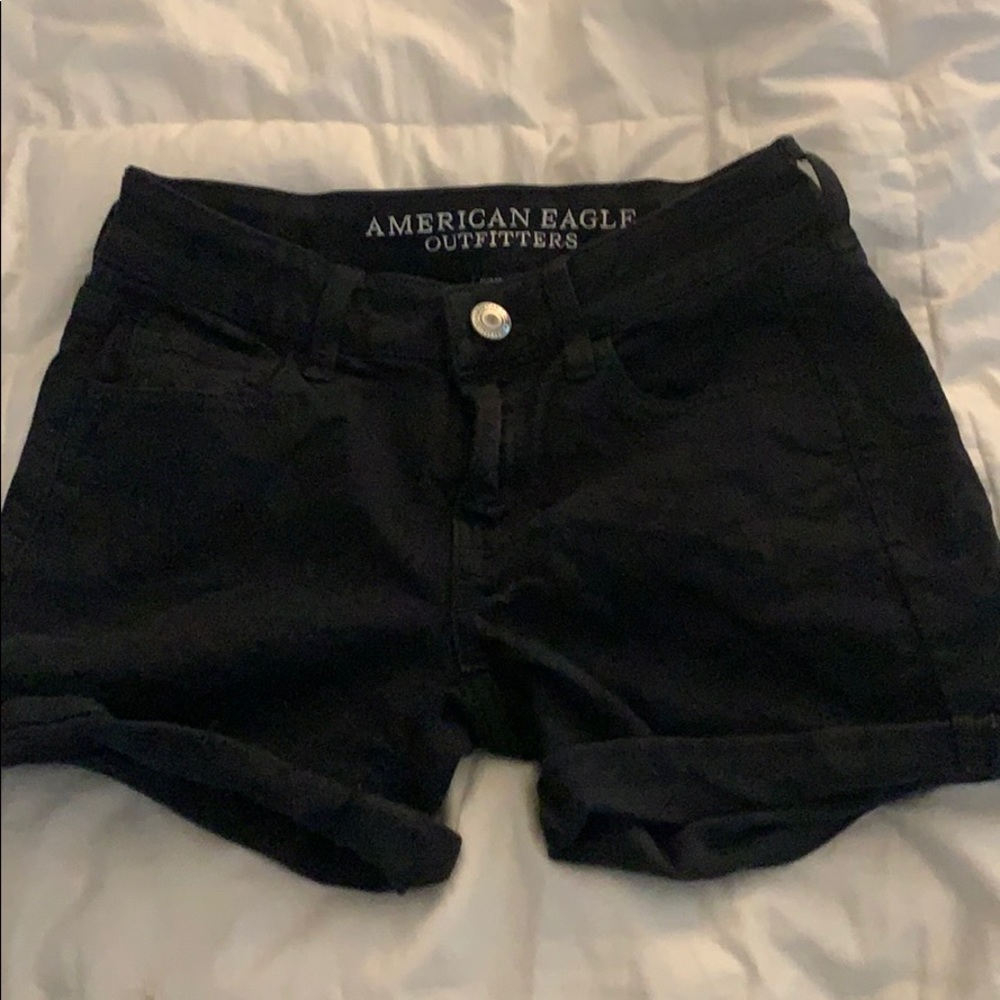 American Eagle Outfitters Black Shorts